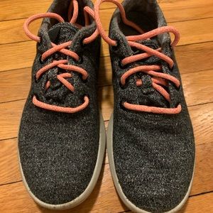 Allbirds Wool Runners Men’s 10 Gray w/funky new laces